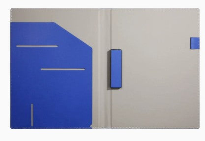 A4 Multi-Functional PU Document Organizer Folder W/Pen Loop