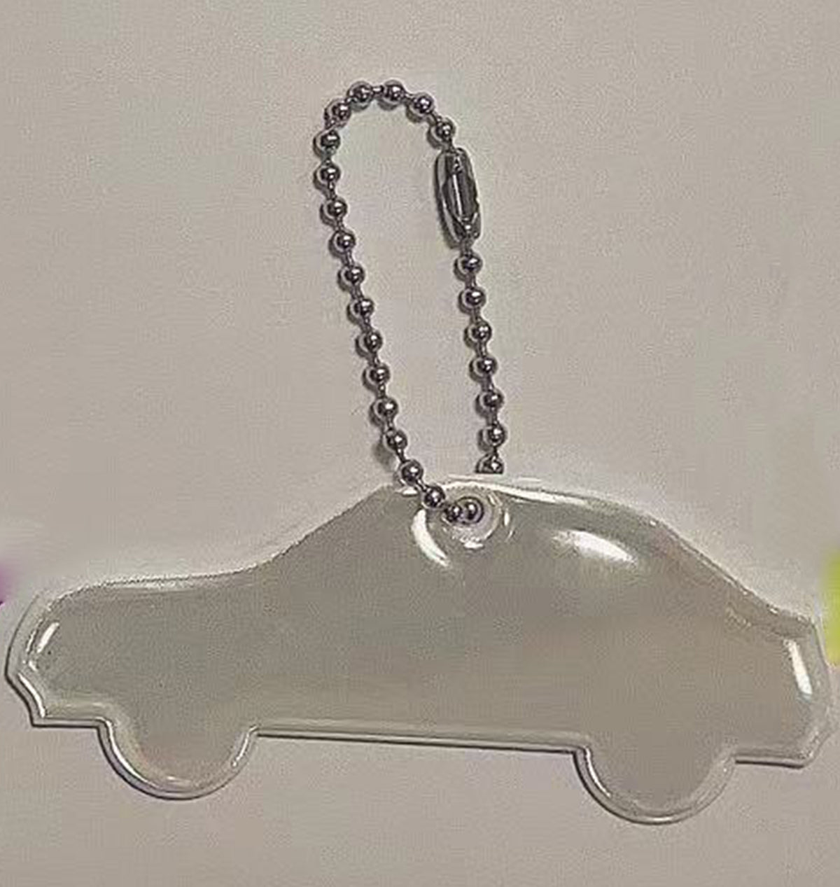 Car Shape Reflective Keytag