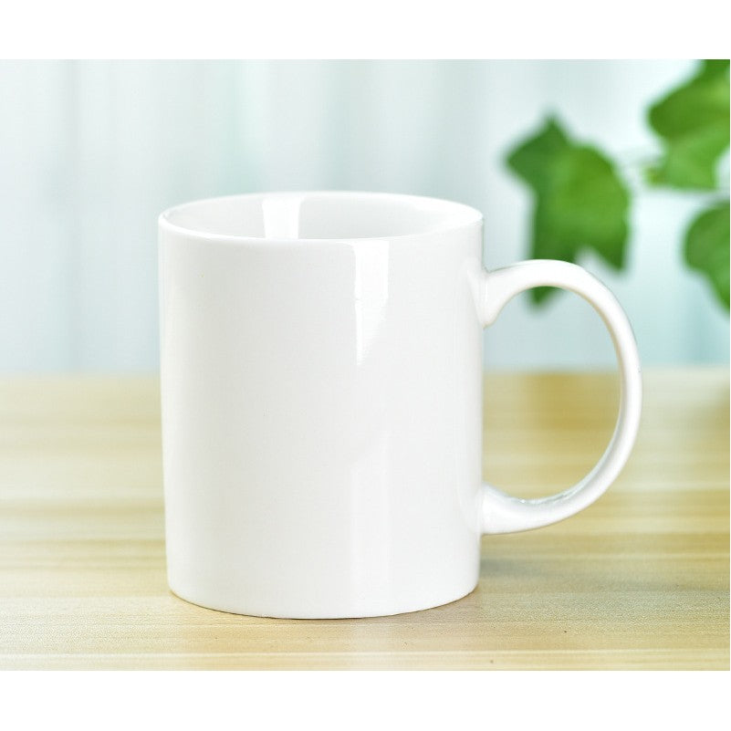 11 Oz. Glossy Ceramic Mug Coffee Mug - Full color Heat Transfer