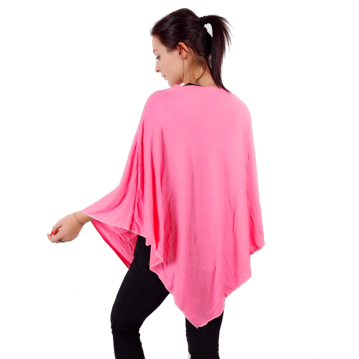 Nursing Cover for Breastfeeding - 360 Degree Privacy Poncho