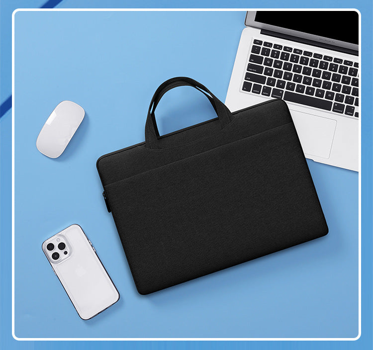 15" Laptop Bag Water Resistant Oxford Laptop Sleeve With Carrying Handle With Shoulder Strap