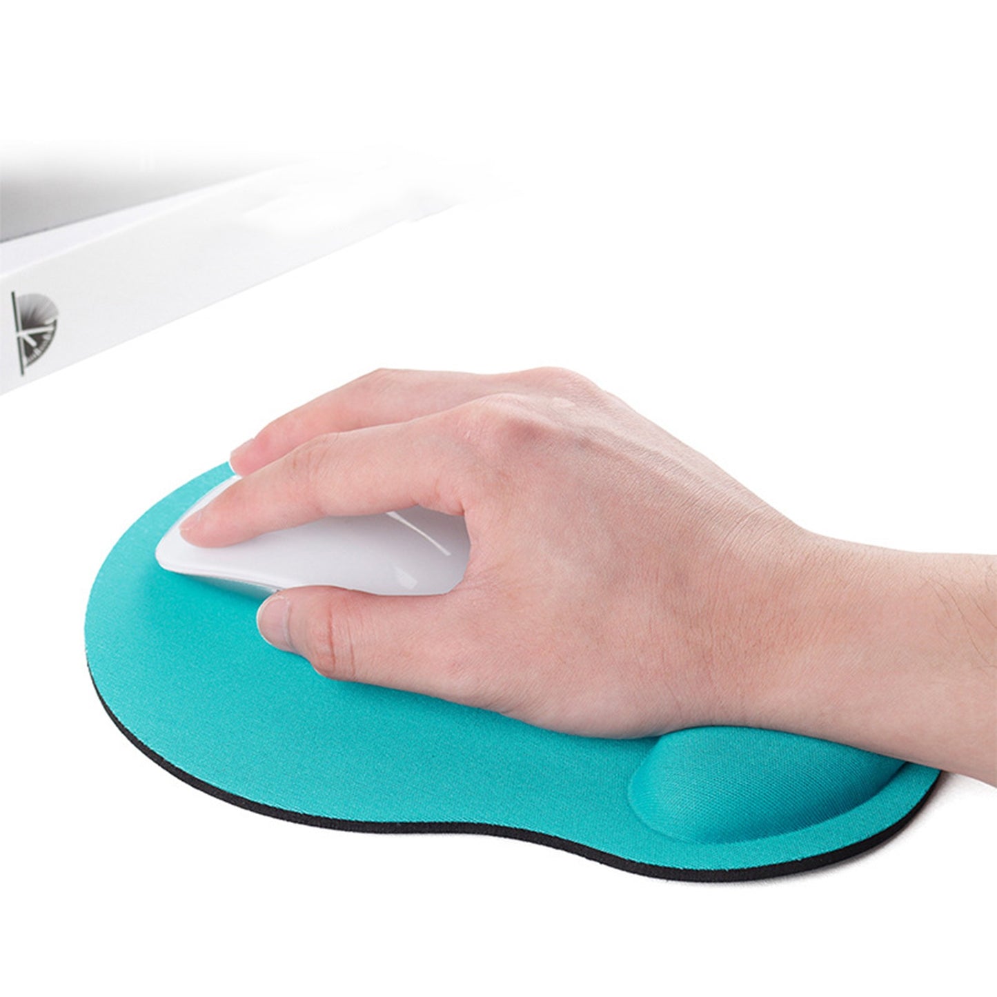 Ergonomic Mouse Pad w/ Gel Wrist Support