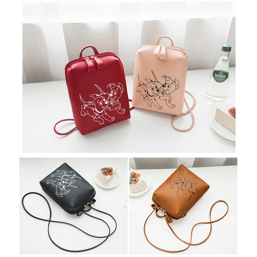 Mini Lady PU Leather Backpack