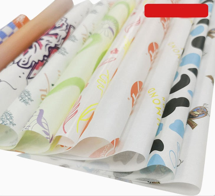 12" x 12" Greaseproof Paper Food Sheets