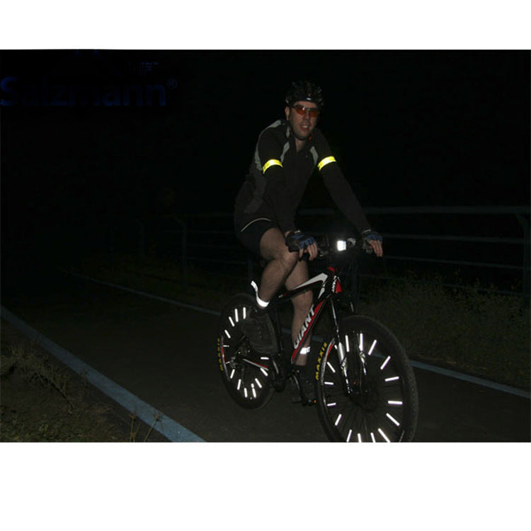 High Visibility Reflective Slap Band For Night Cycling