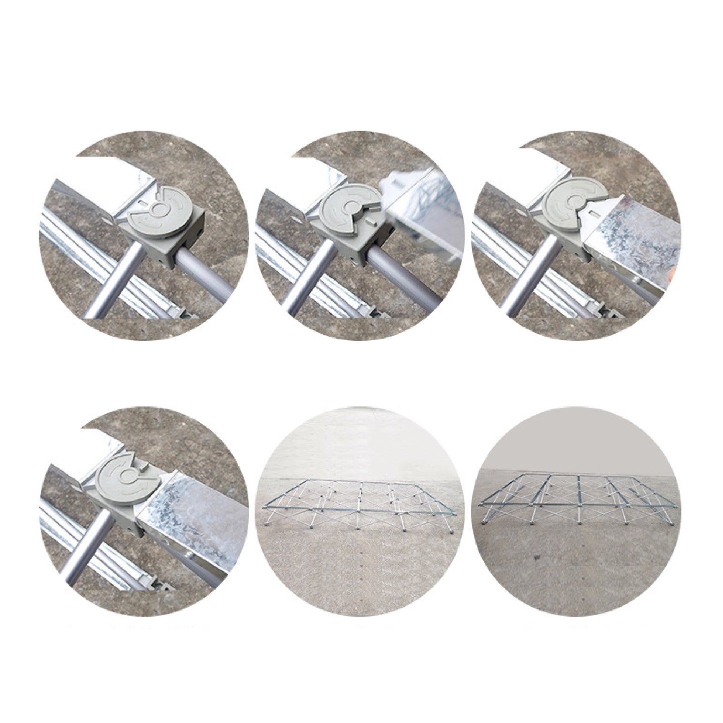 8 x 8' Display Kit Backdrop Wall Kit Backwall W/Hardware, Carry Bag Banner Stand POP UP Display