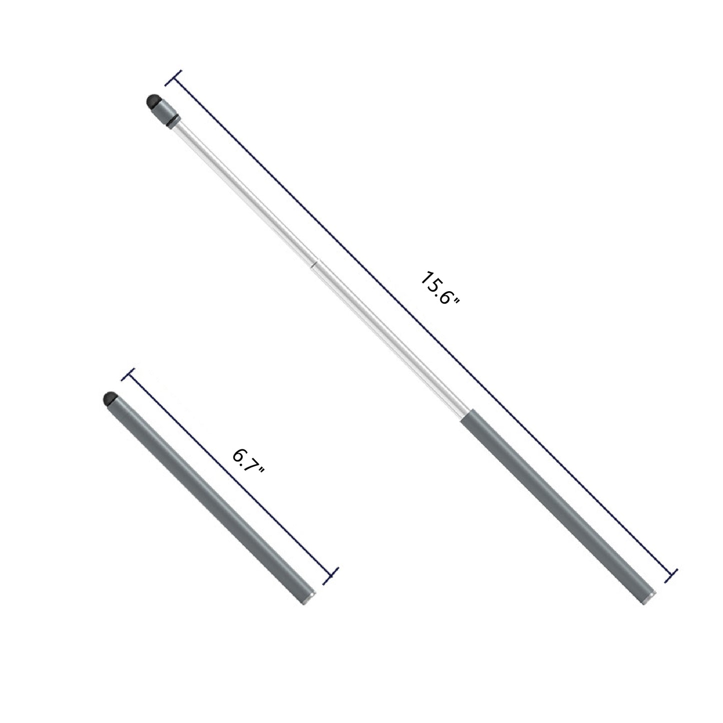 Retractable Touch Screen Pen Stylus Teacher Pointer Stick Pen Handheld Presentation Whiteboard Point