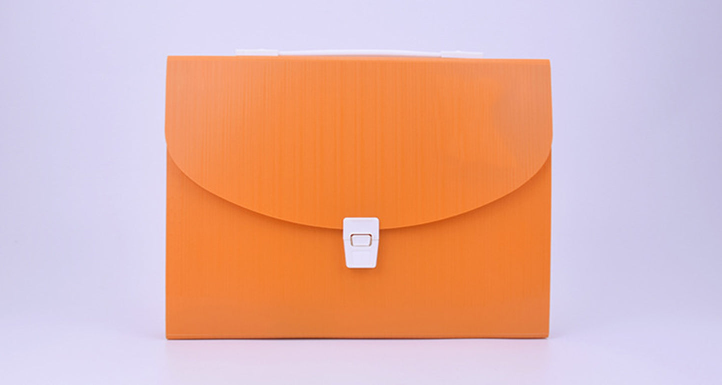 Portable 13 Pockets Expanding File Folder Accordion Document Organizer Letter A4 Paper Size Storage