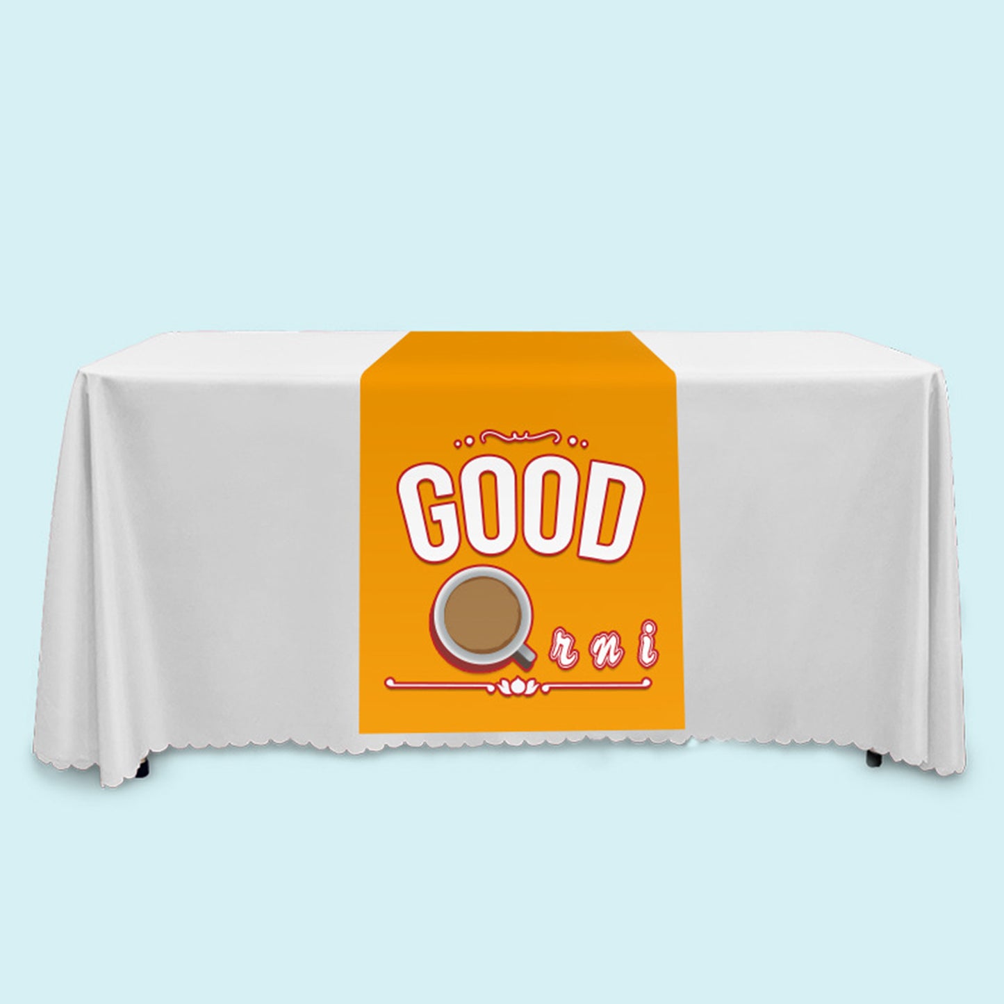 6' Table Cover Washable Polyester Tablecloth for 6' Table - Perfect for Wedding, Restaurant