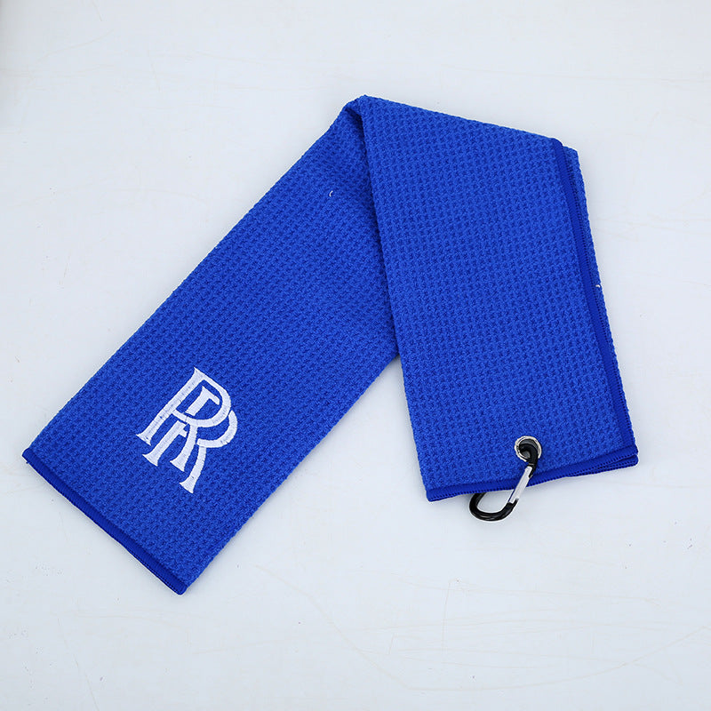 Embroidery Imprinting Microfiber Waffle Golf Towel 16x26"