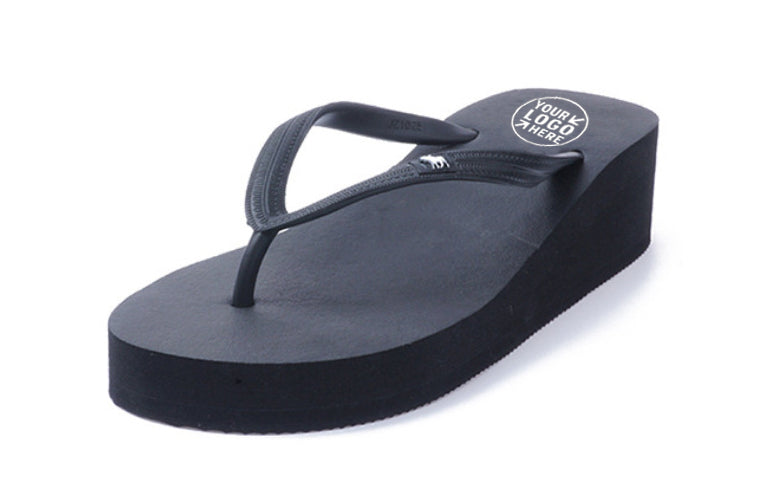 Lady's Thick-heel Flip Flops/Slipper