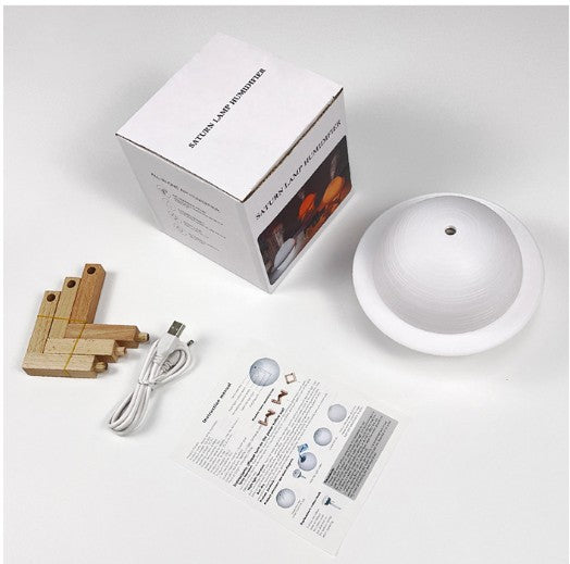 Saturn Shape 300ml USB Cool Mist Humidifier