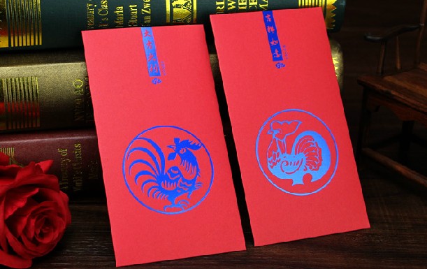 Rooster Chinese New Year Red Envelope