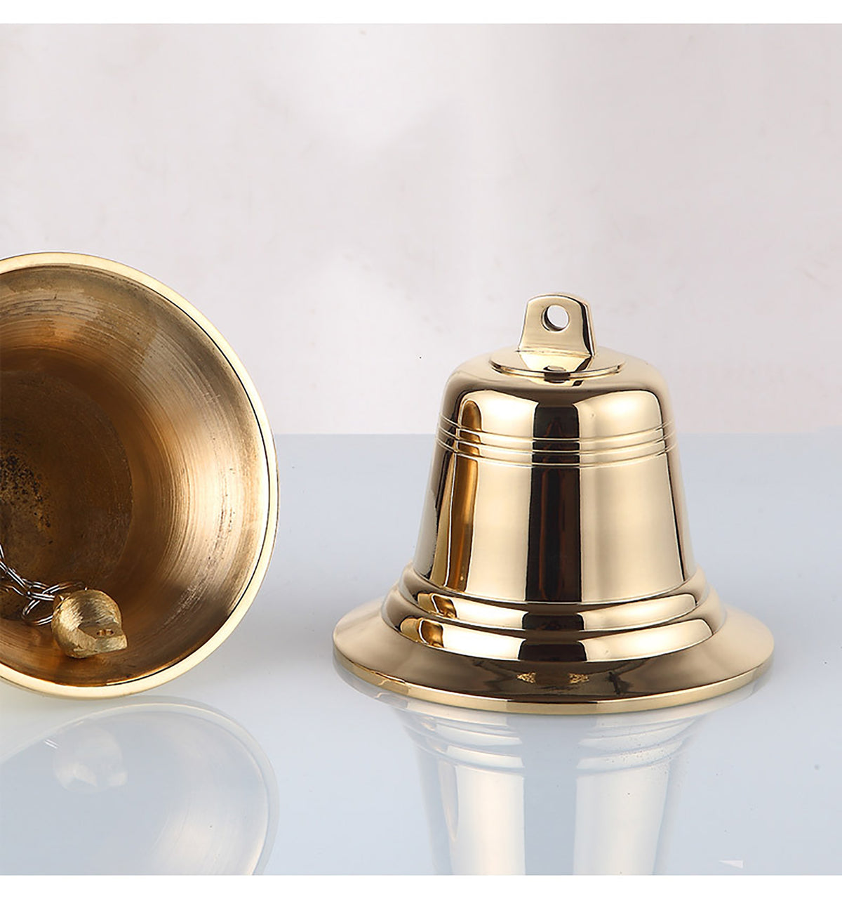 7" Solid Brass Ship's Bell