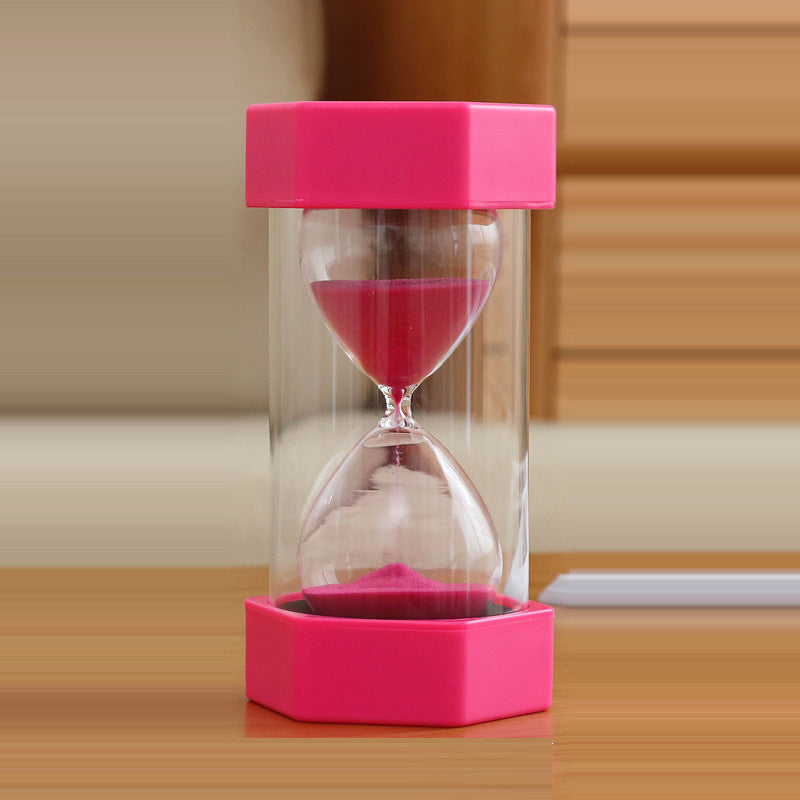 1 Minute Hexagon Design Hourglass Sand Timer Size #S