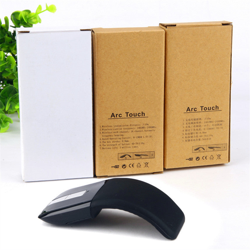 Ultra Thin Foldable 2.4G Wireless Mouse Foldable Computer Mouse