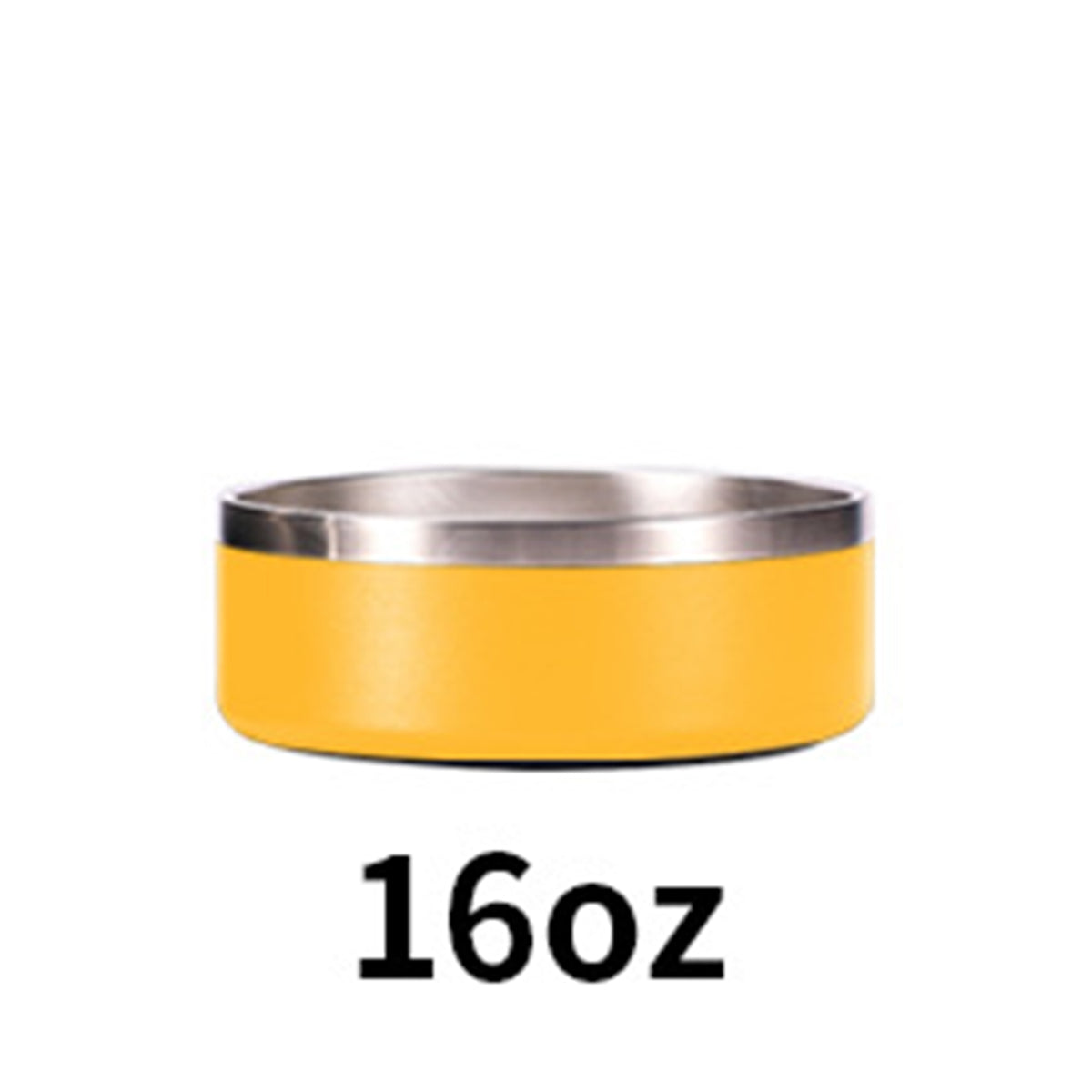 304 Stainless Steel Double Wall 16 OZ Dog Bowl