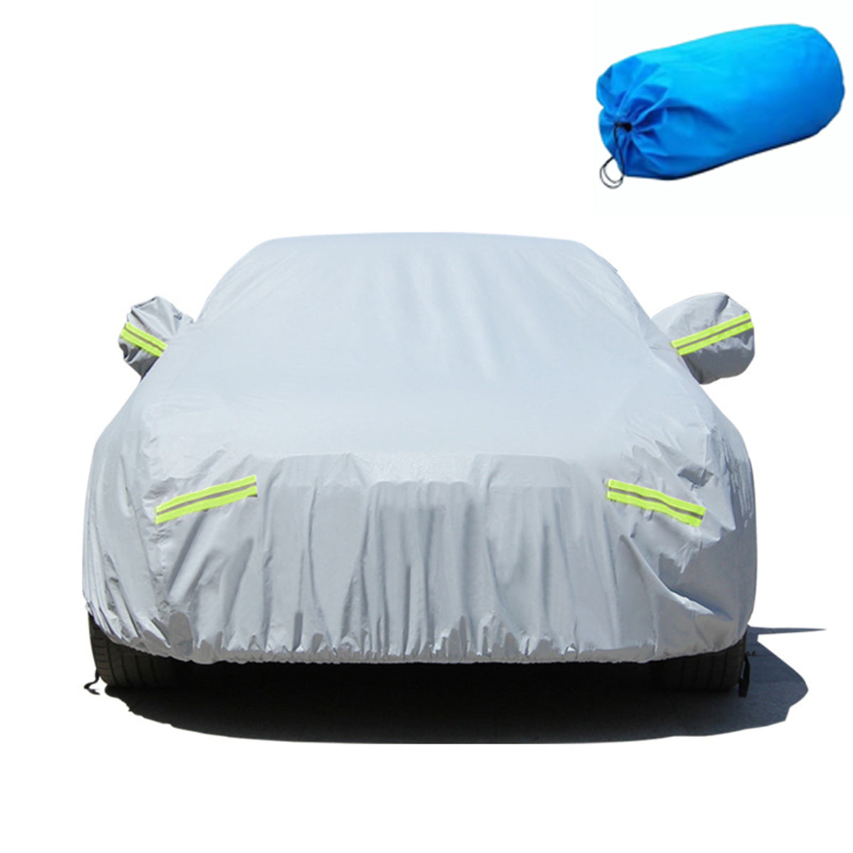 PEVA Size #YL Silver Weatherproof Car Cover