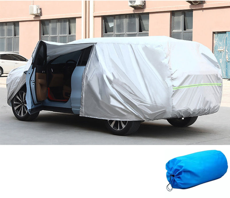 DuPont Oxford Size #3XL Silver Weatherproof Car Cover