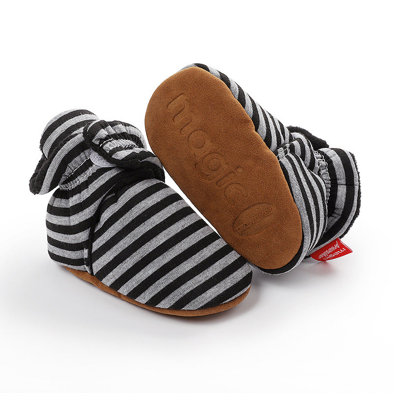 Cotton Baby Booties (0-6m)