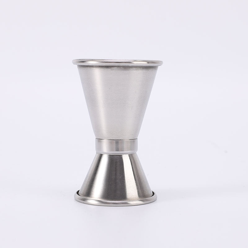 Curled Edge 1.7-2.3 OZ Stainless Steel Jigger Cocktail Mixing Jigger