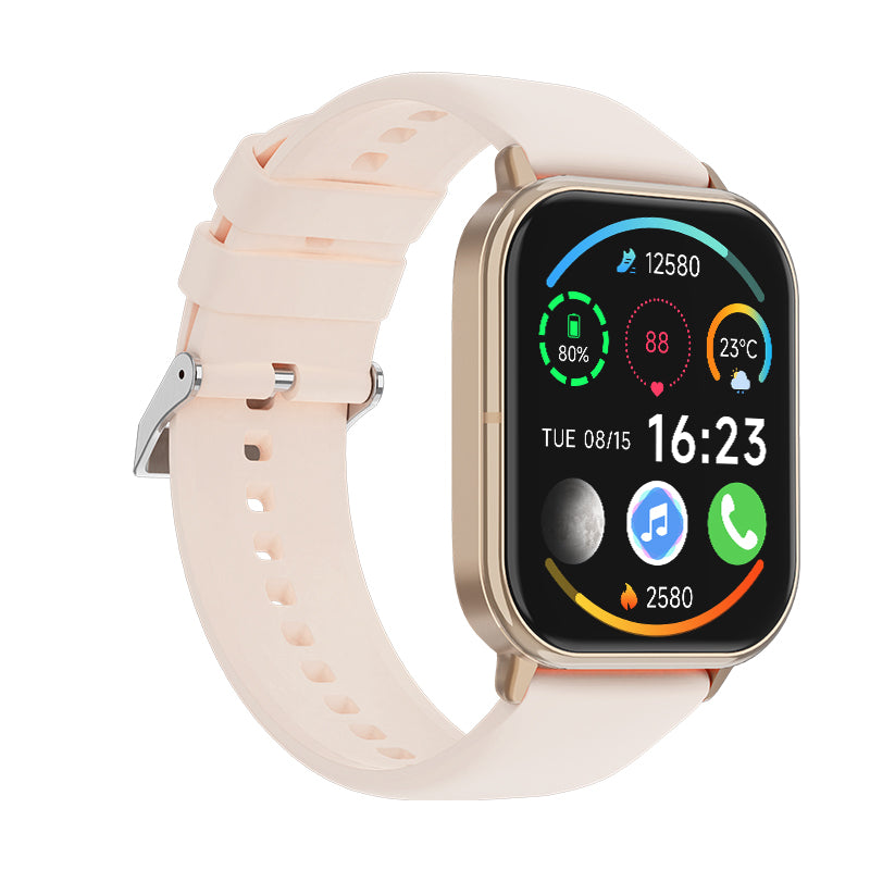 Wireless Calling Watch Heart Rate Red Light Blood Oxygen AI Voice Smart Bracelet