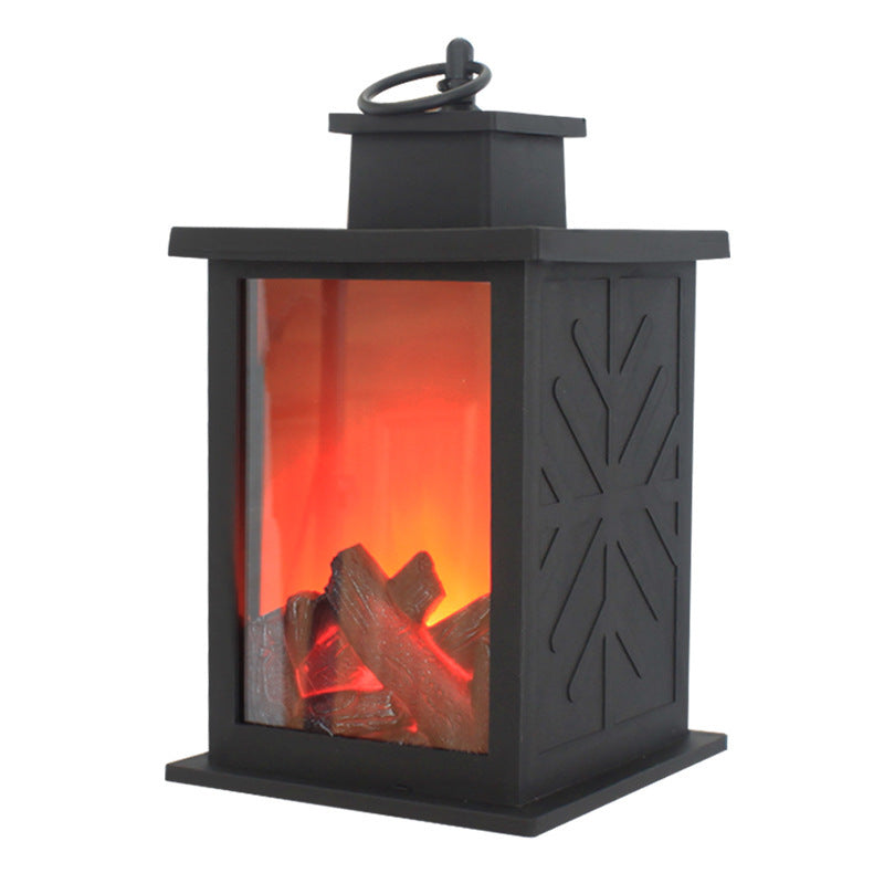 #L Electric Decorative Lamp Fireplace Night Light LED Light Fake Fireplace Decor