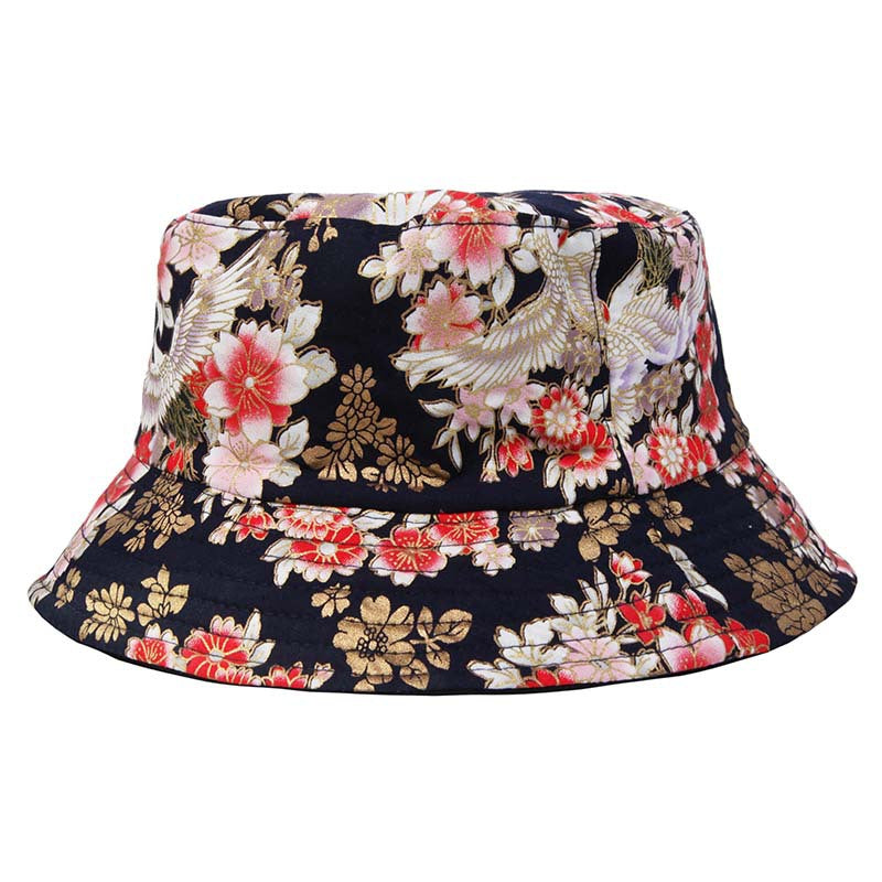 Flower Pattern #7 Sun Hat Breathable Basin Hat Beach Hat Fisherman Hat