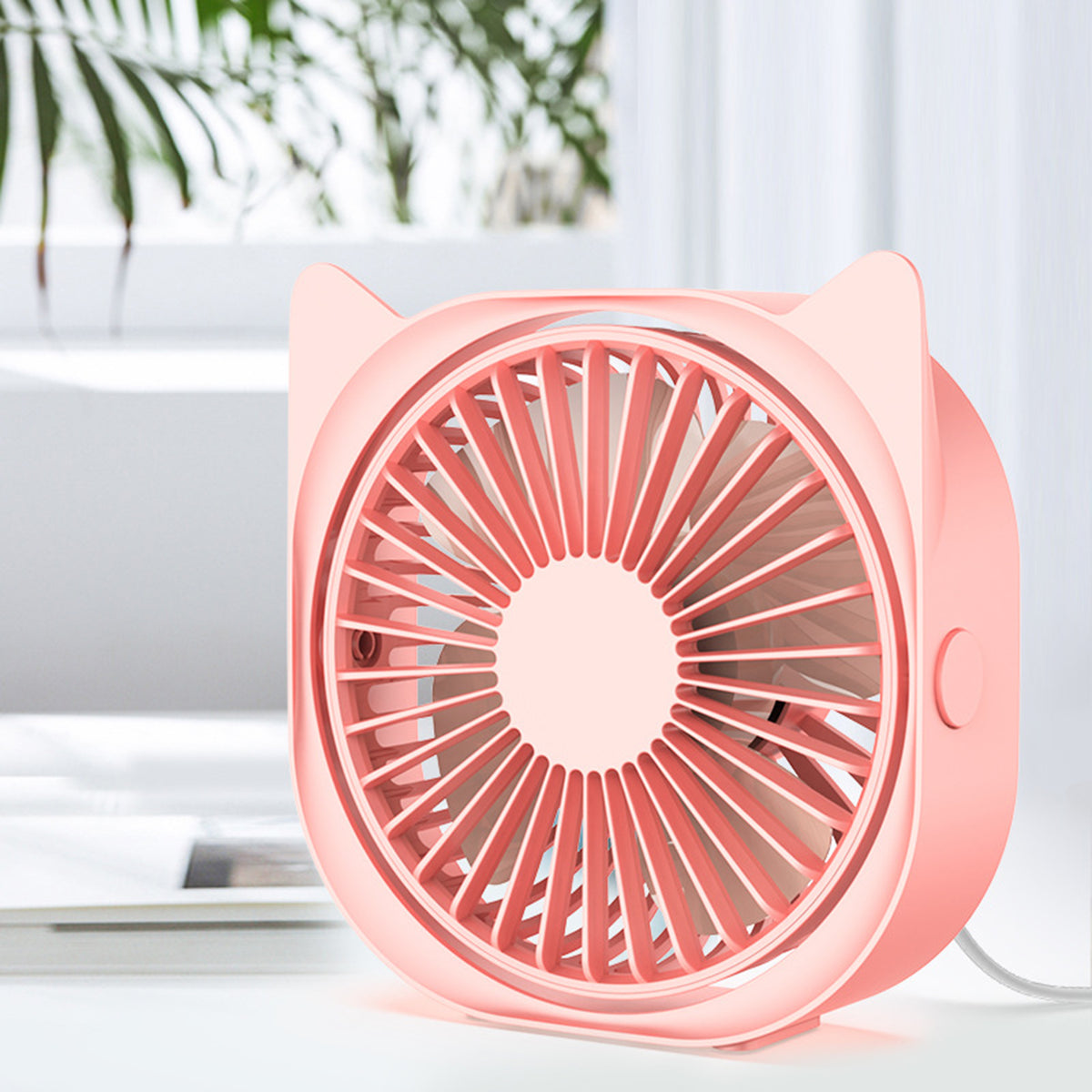 Desk Fan Battery Operated Rechargeable