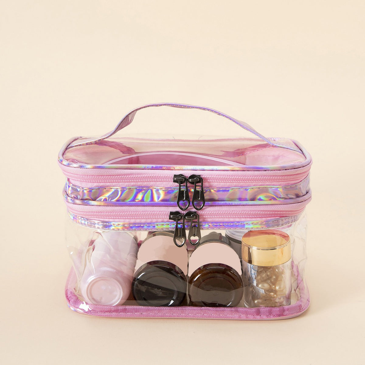 Clear Makeup Zipper Bag