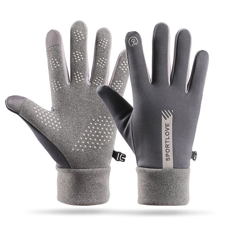 Winter Touchscreen Gloves for Men&Women Warm Running Gloves Windproof Water Resistant