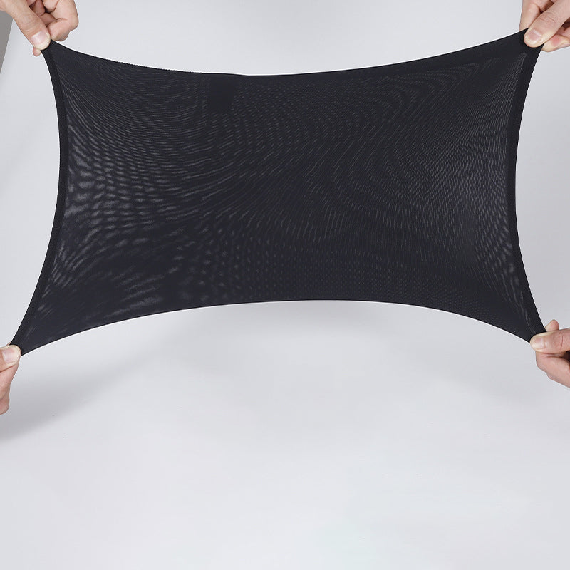Highly Elastic Ice Silk