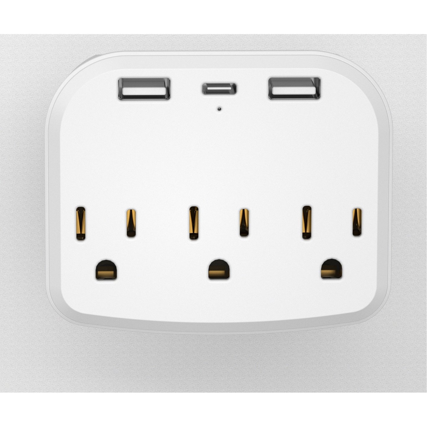 UL wall charger W/2 USB & 1 Type C Port