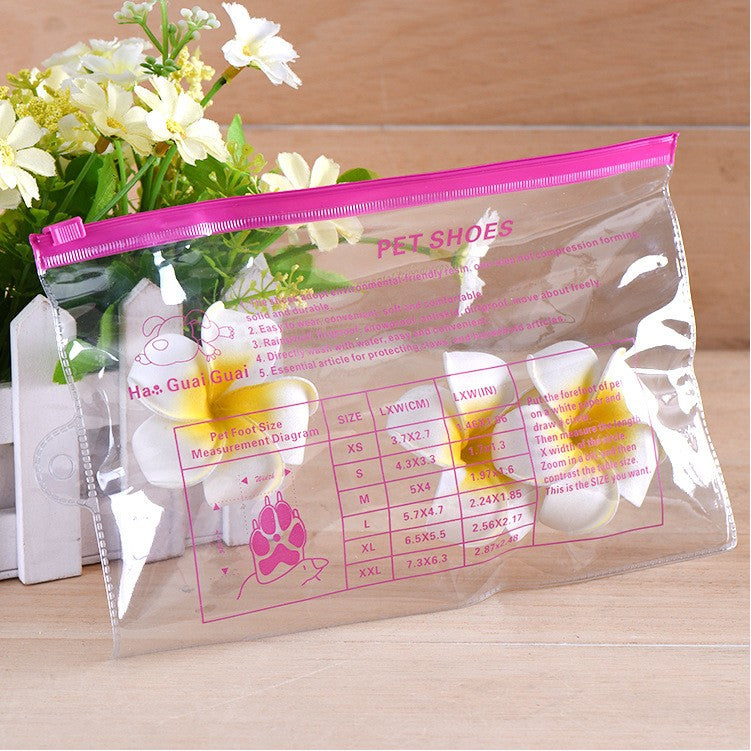 Transparent Storage Bag Waterproof Zip-Lock Seal Storage Bag Makeup Packing Pouch