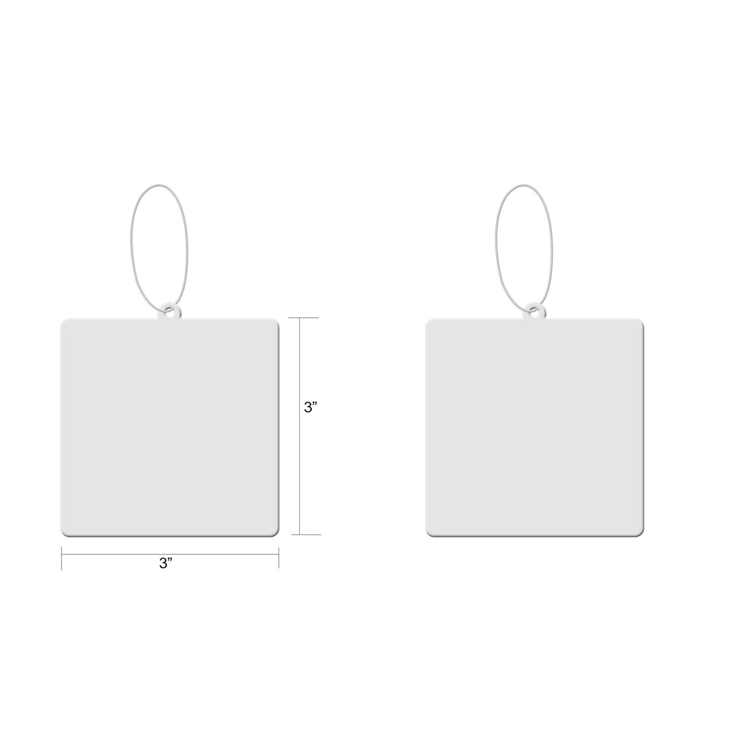 Square Shape Hanging Air Freshener