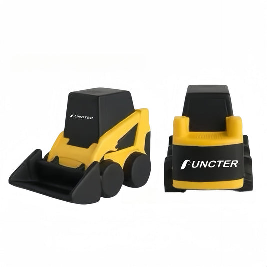 Bulldozer Stress Reliever PU Foam Toy Bulldozer Model Decoration Pressure Relief Grip Ball