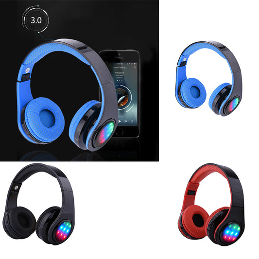 LED Wireless Foldable Stereo Headphone