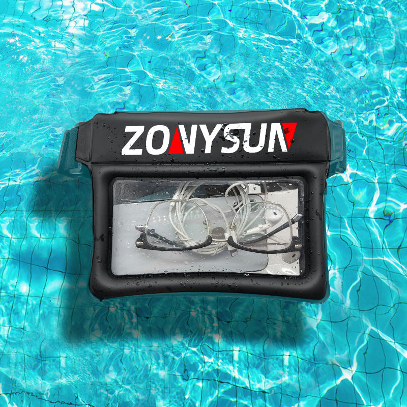 Inflatable Float TPU Waterproof Waist Bag For Smart Phones