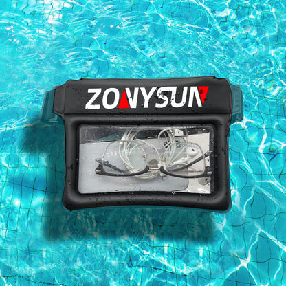 Inflatable Float TPU Waterproof Waist Bag For Smart Phones