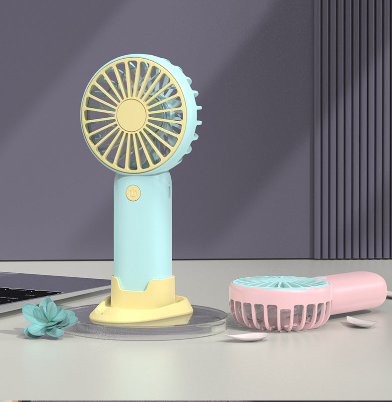 Mini Portable Handheld Fan Mini Breeze Rechargeable Hand Fan USB Rechargeable Fan