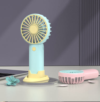 Mini Portable Handheld Fan Mini Breeze Rechargeable Hand Fan USB Rechargeable Fan