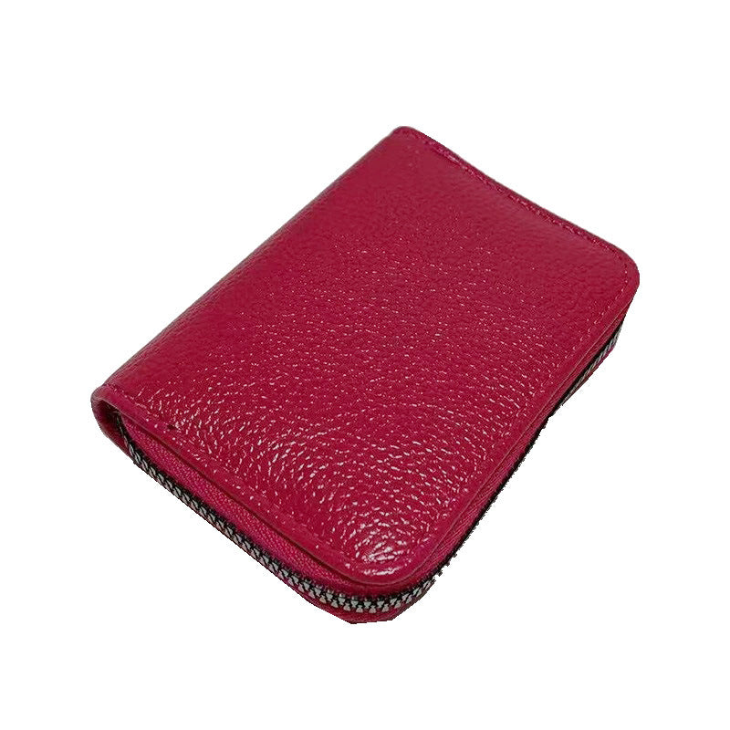Women's PU Leather Zip Around Wallet Clutch Travel Purse