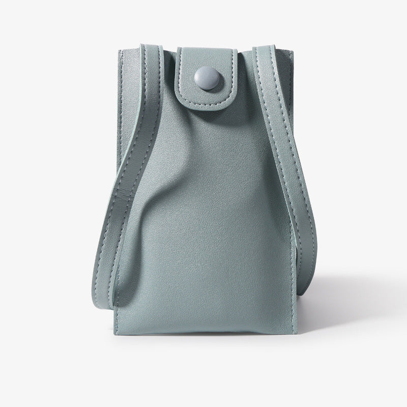 PU Leather Cell Phone Purse Bag Small Crossbody Bag Mini Messenger Bag Single Shoulder Handbag