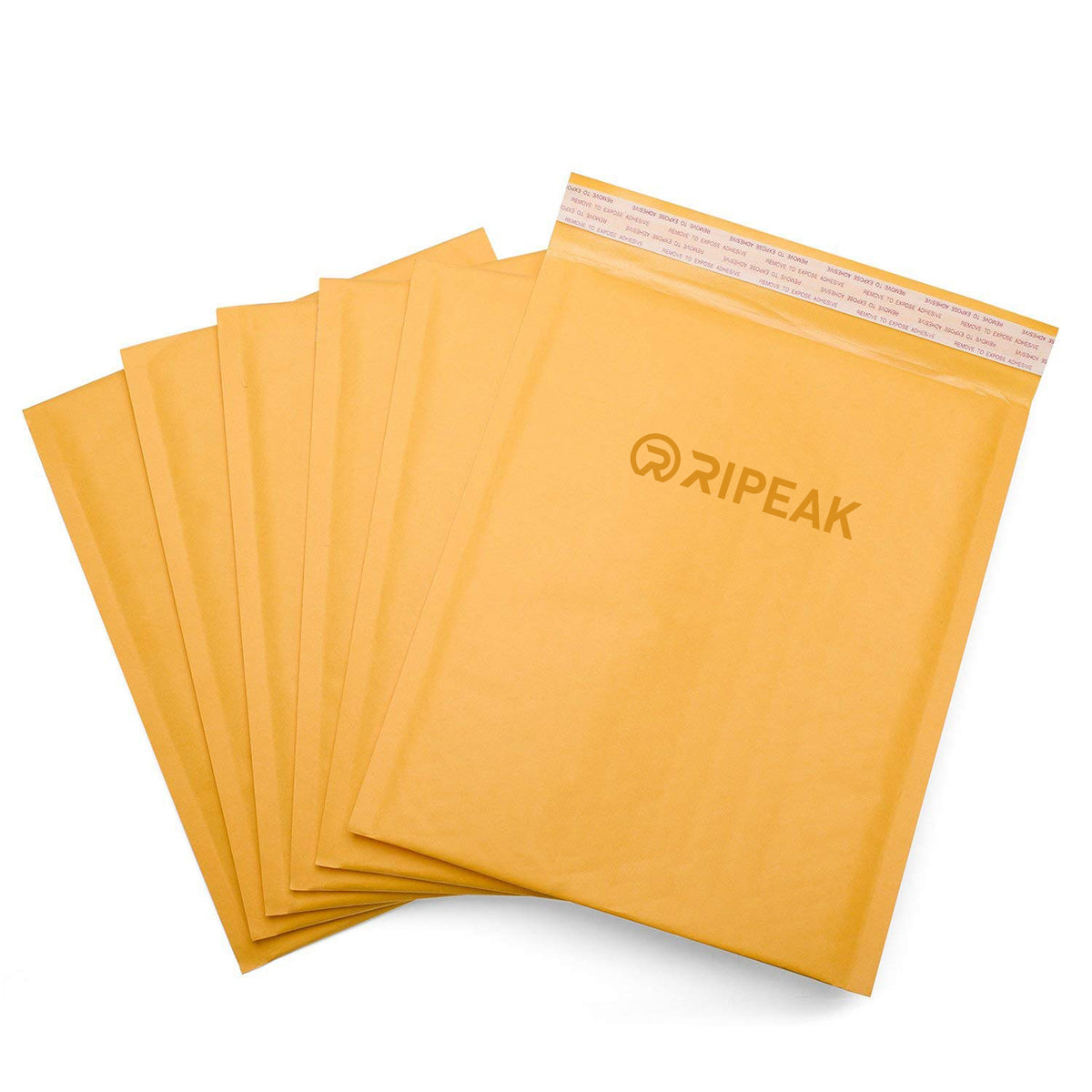 7.1 x 6.3" Kraft Bubble Mailer Self Seal Padded Envelopes for Shipping/ Packaging/ Mailing