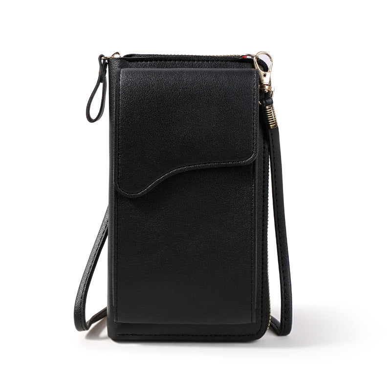 PU Leather Cell Phone Purse Bag Small Crossbody Bag Mini Messenger Bag Wallet Bag Shoulder Handbag