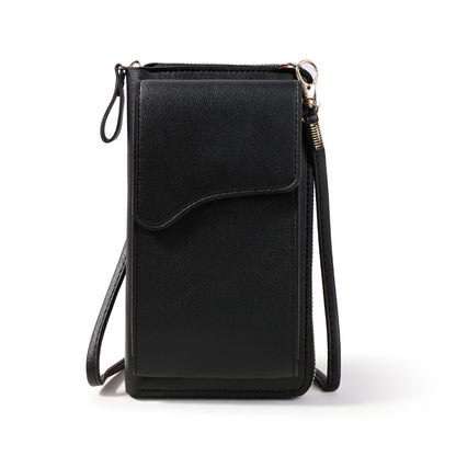 PU Leather Cell Phone Purse Bag Small Crossbody Bag Mini Messenger Bag Wallet Bag Shoulder Handbag