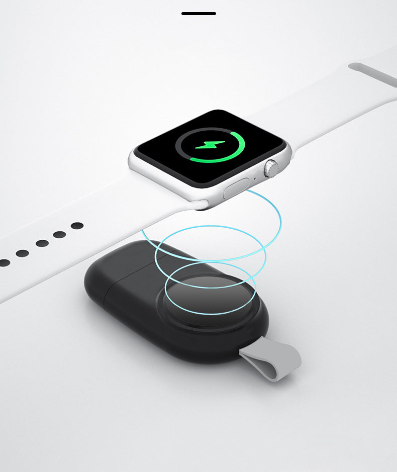 Magnetic Wireless Watch Charger Wireless Charging Pad Travel Charger-Engraved