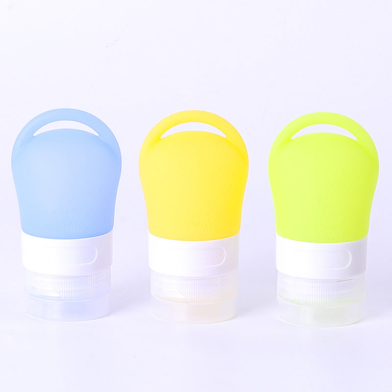 1.28 OZ Silicone Cosmetics Split Bottles