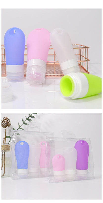 Travel Bottles Set For Toiletries, Tsa Approved Travel Size Containers Leak Proof (3 Pcs Set)