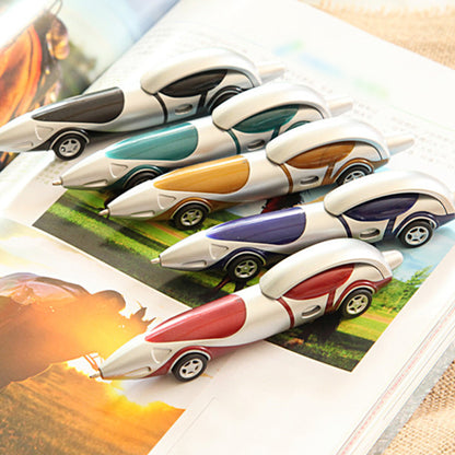 Ballpoint Pen,Funny Novelty Design Racing Car Shaped Ballpoint Pen Office Child Kid Toy Gift